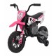Motocicleta electrica PANTONE 361C roti EVA + 2 roti ajutatoare scaun tapitat 108x59x72 cm putere 60W - Roz