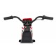 Motocicleta electrica PANTONE 361C roti EVA + 2 roti ajutatoare scaun tapitat 108x59x72 cm putere 60W - Rosu