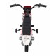 Motocicleta electrica PANTONE 361C roti EVA + 2 roti ajutatoare scaun tapitat 108x59x72 cm putere 60W - Rosu