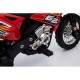 Motocicleta electrica CROSS BDM0912 roti si scaun din plastic + 2 roti ajutatoare 105x50x72 cm putere 6V - Rosu