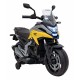 Motocicleta electrica HONDA NC750X roti si scaun din plastic 103x41x74 cm putere 70W - Galben