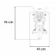 Motocicleta electrica HONDA NC750X roti si scaun din plastic 103x41x74 cm putere 70W - Galben
