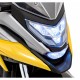 Motocicleta electrica HONDA NC750X roti si scaun din plastic 103x41x74 cm putere 70W - Galben