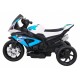 Motocicleta electrica BMW HP4 roti din plastic scaun tapitat 81x41x52 cm putere 70W - Albastru