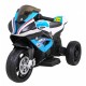 Motocicleta electrica BMW HP4 roti din plastic scaun tapitat 81x41x52 cm putere 70W - Albastru