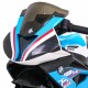 Motocicleta electrica BMW HP4 roti din plastic scaun tapitat 81x41x52 cm putere 70W - Albastru