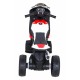 Motocicleta electrica BMW HP4 roti din plastic scaun din piele ecologica 81x41x52 cm putere 70W - Rosu