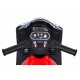 Motocicleta electrica BMW HP4 roti din plastic scaun din piele ecologica 81x41x52 cm putere 70W - Rosu