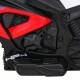 Motocicleta electrica BMW HP4 roti din plastic scaun din piele ecologica 81x41x52 cm putere 70W - Rosu