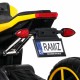 Motocicleta electrica FUTURE LL8001-A roti EVA scaun din plastic 109x54x68 cm putere 50W - Galben