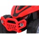 ATV electric LITTLE MONSTER TR1805 roti si scaun din plastic 70x38.5x42 cm putere 25W - Rosu
