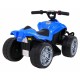 ATV electric LITTLE MONSTER TR1805 roti si scaun din plastic 70x38.5x42 cm putere 25W - Albastru