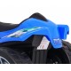 ATV electric LITTLE MONSTER TR1805 roti si scaun din plastic 70x38.5x42 cm putere 25W - Albastru