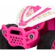 ATV electric LITTLE MONSTER TR1805 roti si scaun din plastic 70x38.5x42 cm putere 25W - Roz