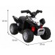 ATV electric HONDA 250X TRX roti din plastic scaun tapitat 64x38x43 cm putere 30W - Negru