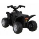 ATV electric HONDA 250X TRX roti din plastic scaun tapitat 64x38x43 cm putere 30W - Negru