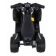 ATV electric HONDA 250X TRX roti din plastic scaun tapitat 64x38x43 cm putere 30W - Negru