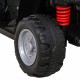 ATV electric HONDA 250X TRX roti din plastic scaun tapitat 64x38x43 cm putere 30W - Negru