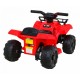ATV electric STORM JS320 roti si scaun din plastic 68x43x41 cm putere 25W - Rosu