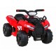 ATV electric STORM JS320 roti si scaun din plastic 68x43x41 cm putere 25W - Rosu
