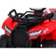 ATV electric STORM JS320 roti si scaun din plastic 68x43x41 cm putere 25W - Rosu