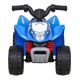 ATV electric HONDA 250X TRX roti din plastic scaun tapitat 64x38x43 cm putere 30W - Albastru