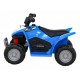 ATV electric HONDA 250X TRX roti din plastic scaun tapitat 64x38x43 cm putere 30W - Albastru