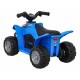 ATV electric HONDA 250X TRX roti din plastic scaun tapitat 64x38x43 cm putere 30W - Albastru