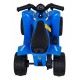 ATV electric HONDA 250X TRX roti din plastic scaun tapitat 64x38x43 cm putere 30W - Albastru