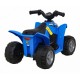 ATV electric HONDA 250X TRX roti din plastic scaun tapitat 64x38x43 cm putere 30W - Albastru