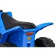 ATV electric HONDA 250X TRX roti din plastic scaun tapitat 64x38x43 cm putere 30W - Albastru