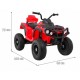 ATV electric AIR BDM0906 roti gonflabile scaun tapitat 102x65x73 cm putere 90W - Rosu