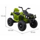 ATV electric AIR BDM0906 roti gonflabile scaun tapitat 102x65x73 cm putere 90W - Verde