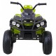 ATV electric AIR BDM0906 roti gonflabile scaun tapitat 102x65x73 cm putere 90W - Verde
