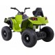 ATV electric AIR BDM0906 roti gonflabile scaun tapitat 102x65x73 cm putere 90W - Verde