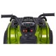 ATV electric AIR BDM0906 roti gonflabile scaun tapitat 102x65x73 cm putere 90W - Verde