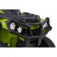 ATV electric AIR BDM0906 roti gonflabile scaun tapitat 102x65x73 cm putere 90W - Verde