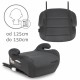 Inaltator auto 125-150 cm cu ISOFIX Kidwell Ovan - Gray