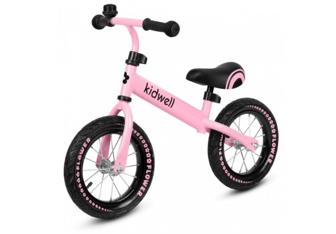 Bicicleta fara pedale Kidwell Cruzer Flower - Pink