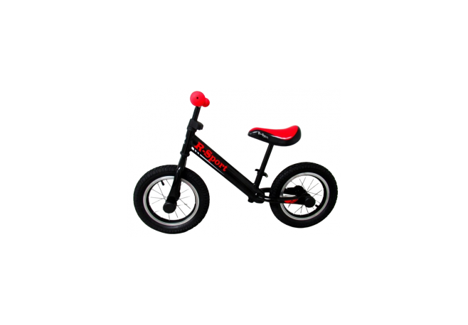 Bicicleta fara pedale cu roti gonflabile R2 R-Sport - Negru