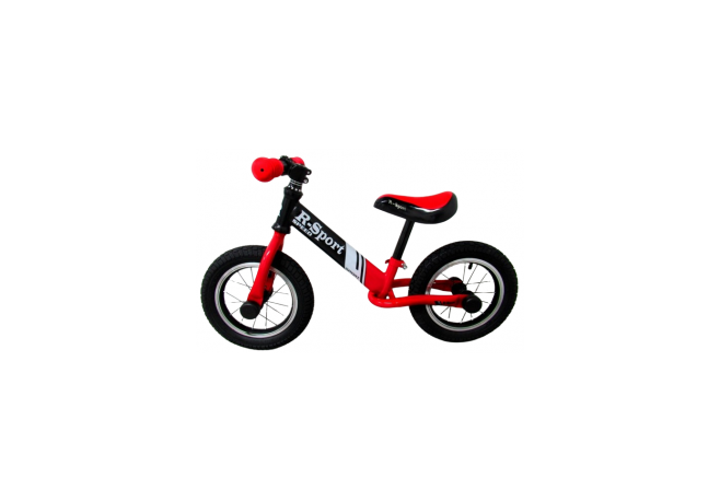 Bicicleta fara pedale cu roti gonflabile R8 R-Sport - Rosu
