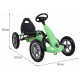 Kart cu pedale si roti gonflabile varsta 3 ani+ 113x60x65 cm Gokart STAR - Verde