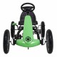 Kart cu pedale si roti gonflabile varsta 3 ani+ 113x60x65 cm Gokart STAR - Verde
