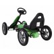 Kart cu pedale si roti gonflabile varsta 3 ani+ 113x60x65 cm Gokart STAR - Verde