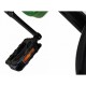 Kart cu pedale si roti gonflabile varsta 3 ani+ 113x60x65 cm Gokart STAR - Verde