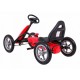 Kart cu pedale si roti gonflabile varsta 3 ani+ 113x60x65 cm Gokart STAR - Rosu