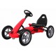 Kart cu pedale si roti gonflabile varsta 3 ani+ 113x60x65 cm Gokart STAR - Rosu