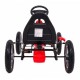 Kart cu pedale si roti gonflabile varsta 3 ani+ 113x60x65 cm Gokart STAR - Rosu