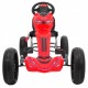 Kart cu pedale si roti EVA varsta 3 ani+ 123x60x69 cm Gokart GRAND RIDE - Rosu