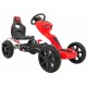 Kart cu pedale si roti EVA varsta 3 ani+ 123x60x69 cm Gokart GRAND RIDE - Rosu